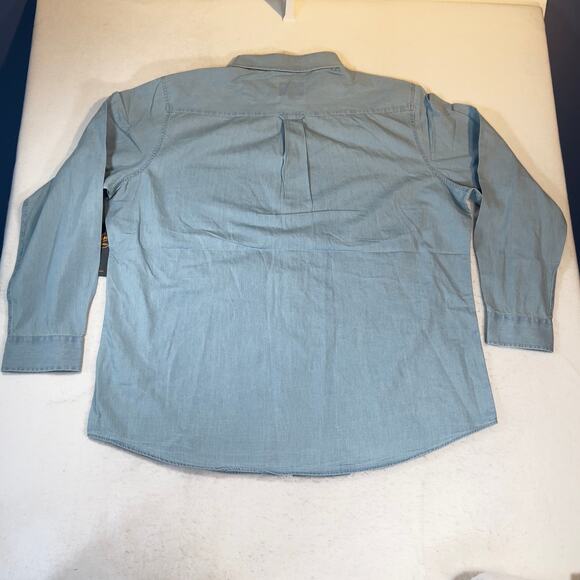 Johnny Bigg Grayson Denim Button Shirt Men 2XL New JB. Originals Weekend Comfort - Picture 3 of 11